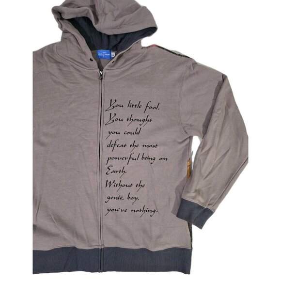 Disney Tokyo Resort ALADDIN - JAFAR Full Zip Graphic Hoodie Sweatshirt Men's XL - Picture 4 of 8